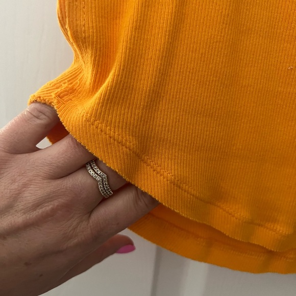 ✨ Free People ✨ Kate Sleeveless Tank Top (Mustard Yellow) - Picture 6 of 7